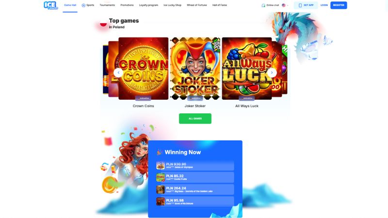 IceCasino — kasyno online z bonusem