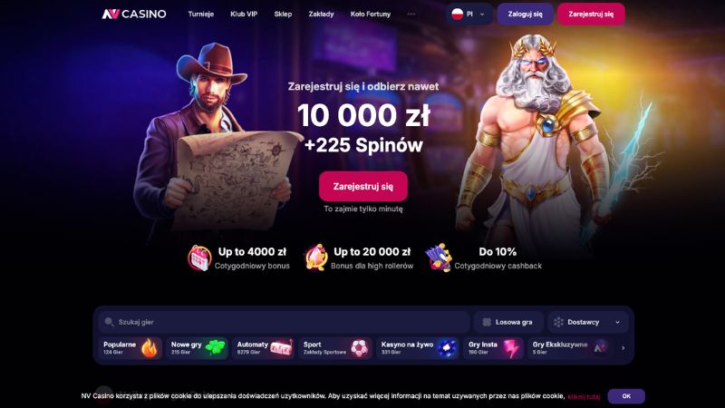 NV Casino — kasyno online Polska